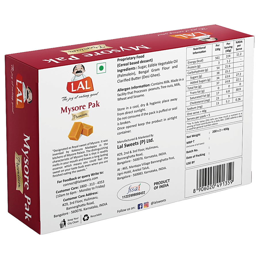 Lal Mysore Pak Prem