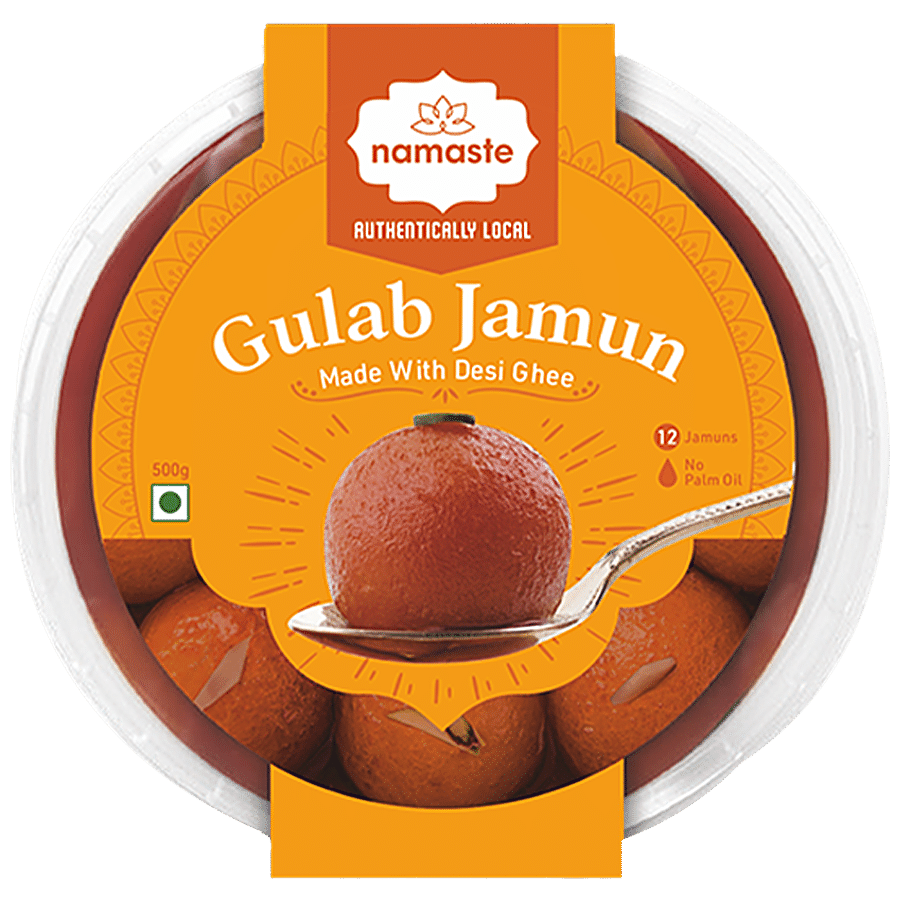 NAMASTE CHAI  Gulab Jamun - Made With Desi Ghee