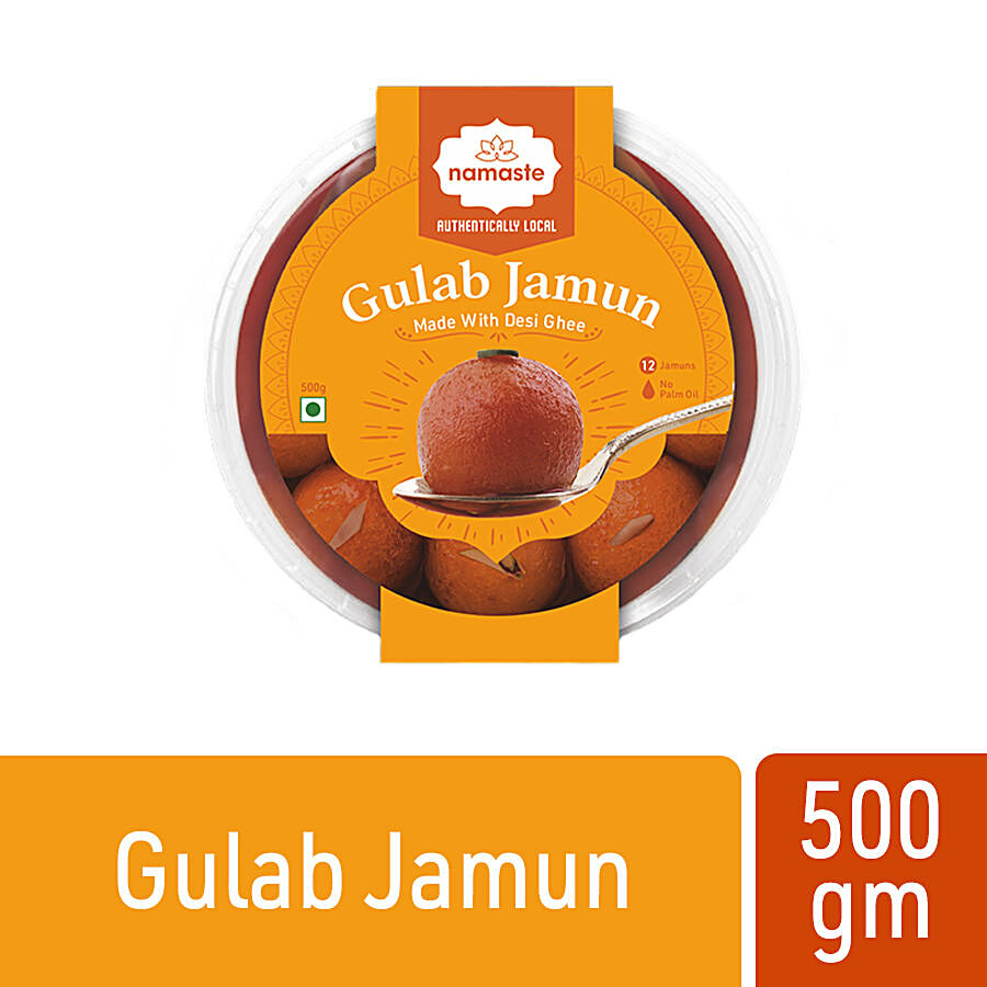 NAMASTE CHAI  Gulab Jamun - Made With Desi Ghee