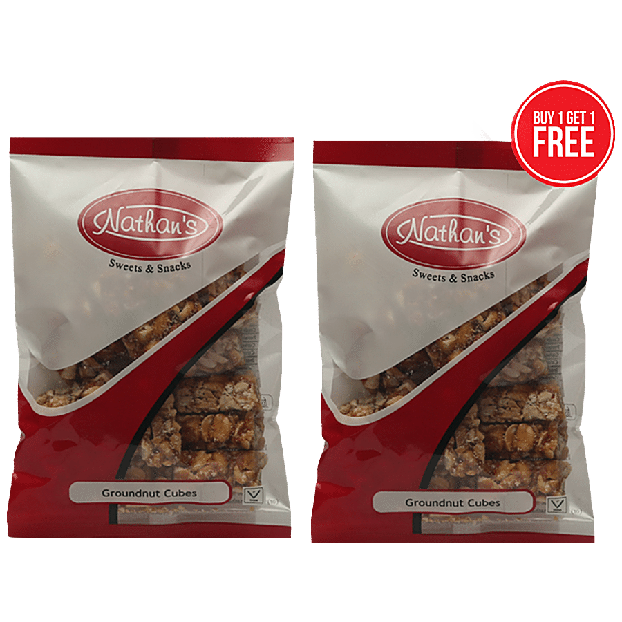 Nathan's Groundnut Cubes  - Traditional Snack