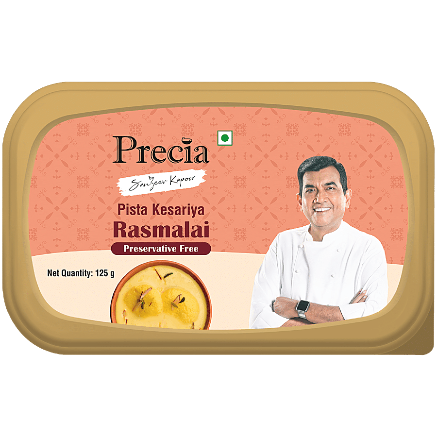 Precia Pista Kesariya Rasmalai