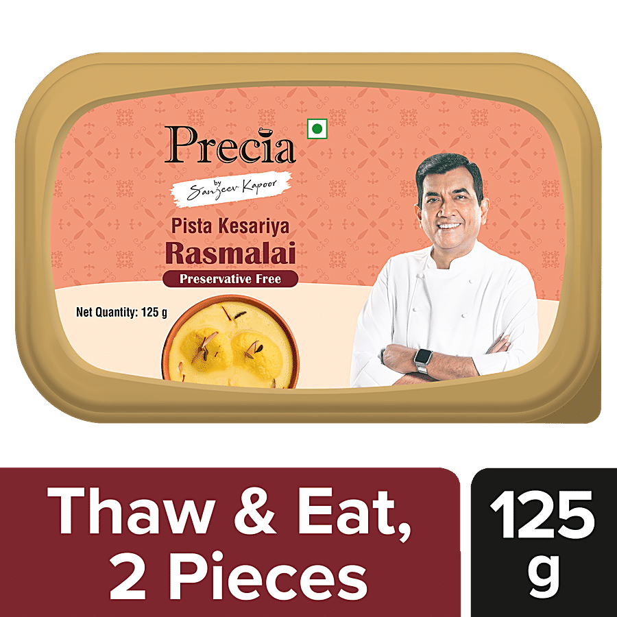 Precia Pista Kesariya Rasmalai