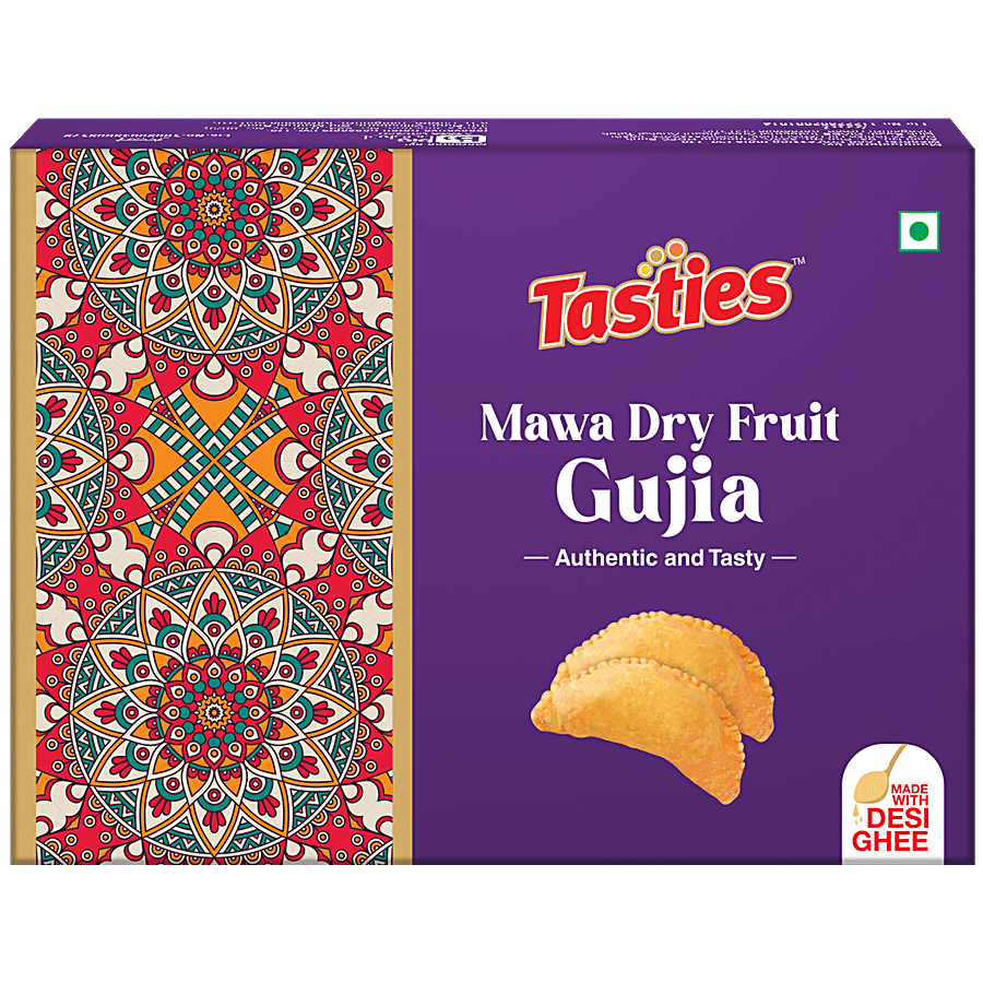 Tasties Mawa Dry Fruit Gujia / Gujiya - Handmade