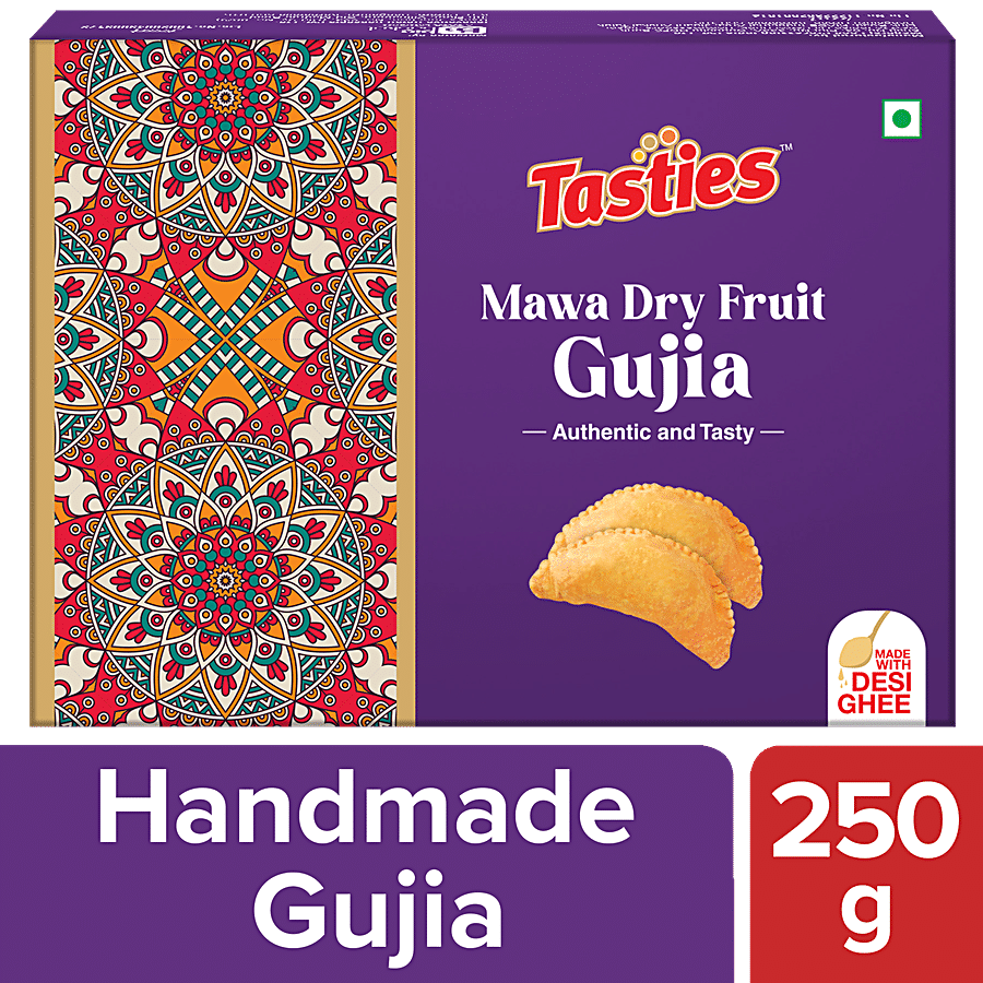 Tasties Mawa Dry Fruit Gujia / Gujiya - Handmade