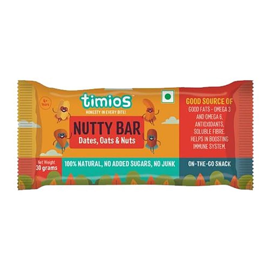 Timios Energy Bars - Nutty