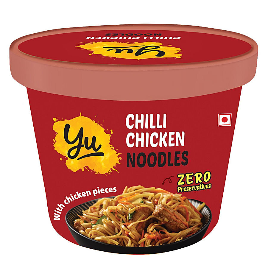 Yu Chilli Chicken Instant Cup Noodles - Zero Preservatives