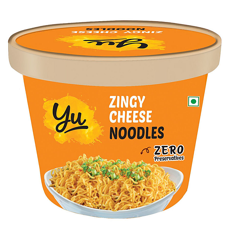 Yu Zingy Cheese Instant Cup Noodles - Wholesome