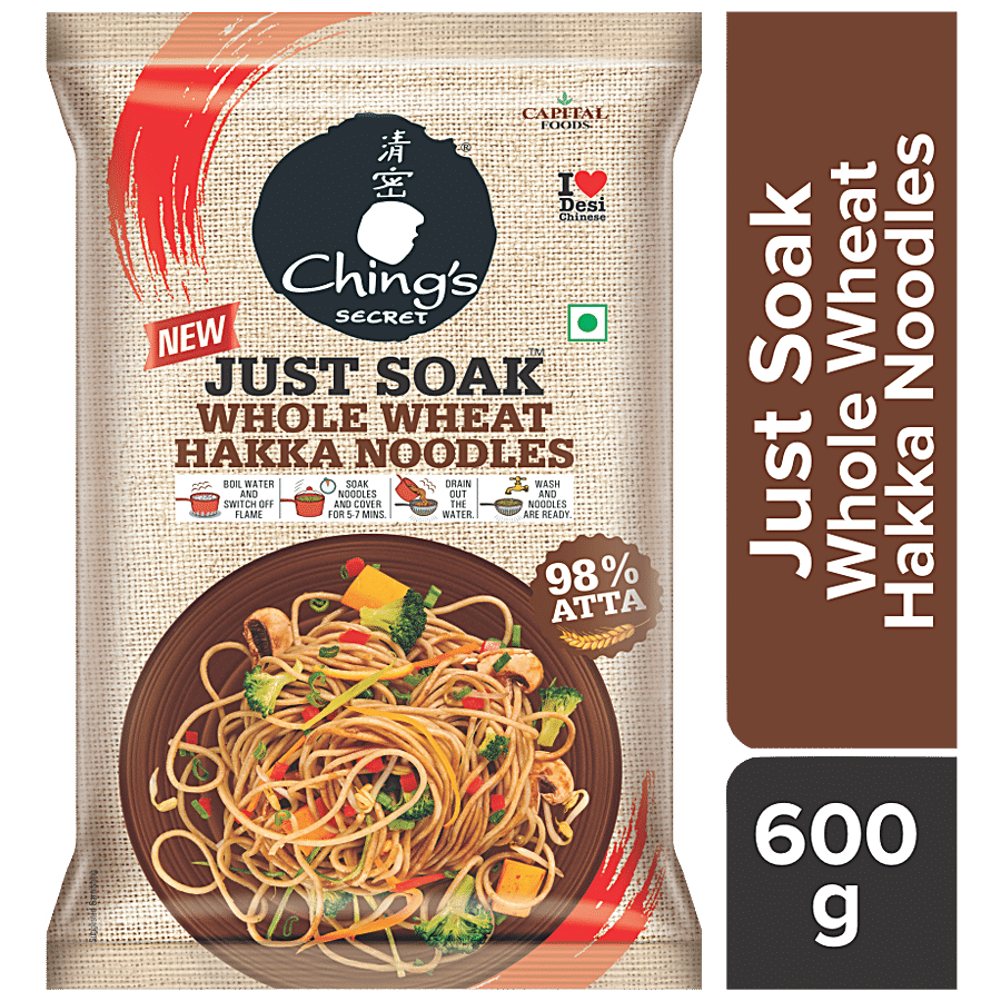 Ching's Secret Just Soak - Whole Wheat Hakka Noodles