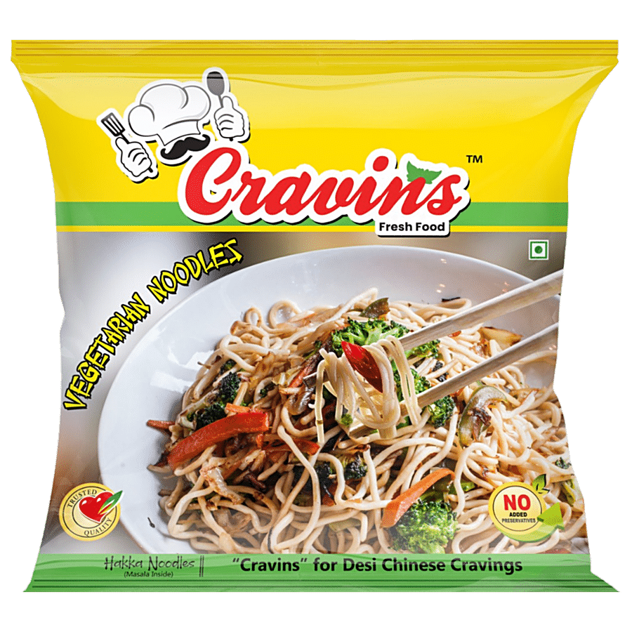 Cravins Vegetarian Hakka Noodles - Low Fat