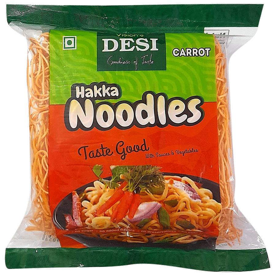 Desi Hakka Noodles - Carrot