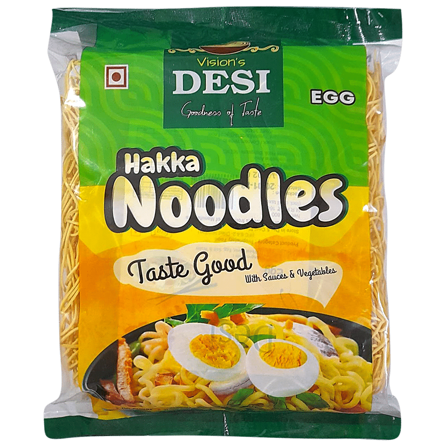 Desi Hakka Noodles - Egg