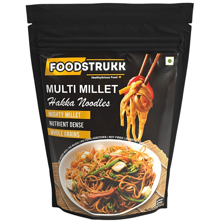 Foodstrukk Multi Millet Hakka Noodles - Mighty Millet