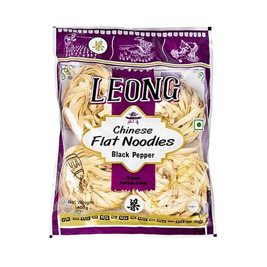 Leong Noodles - Black Pepper Chinese Flat