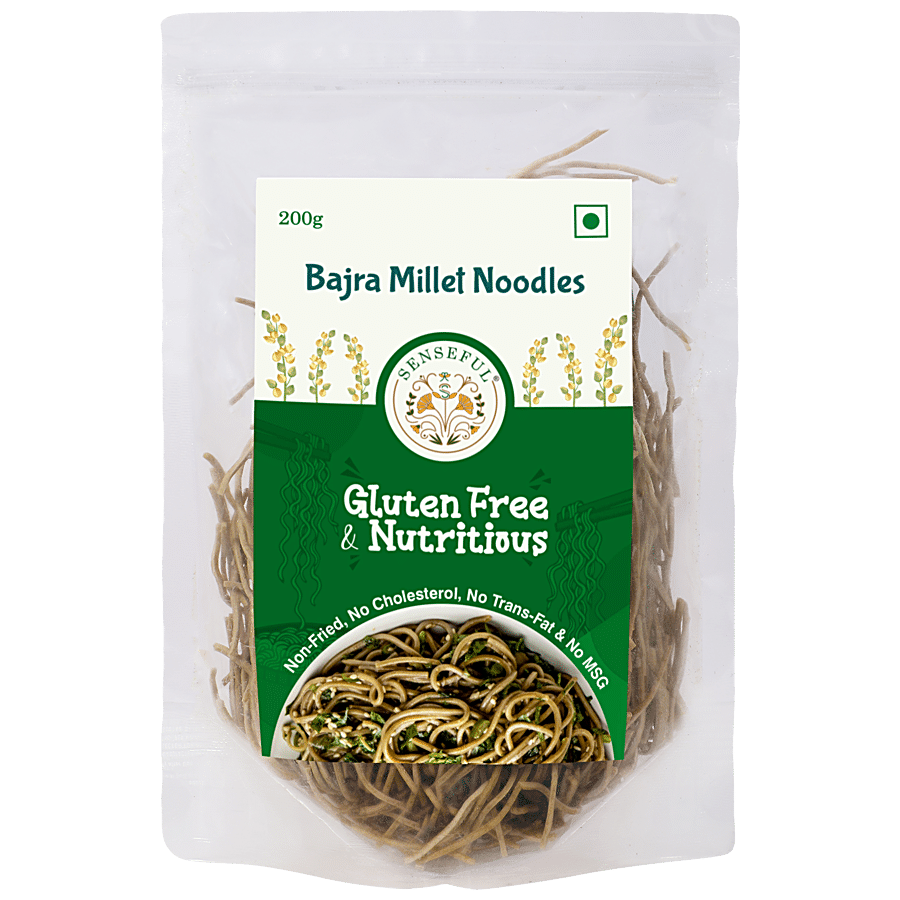 SENSEFUL Bajra Millet Noodles - Gluten Free & Nutritious