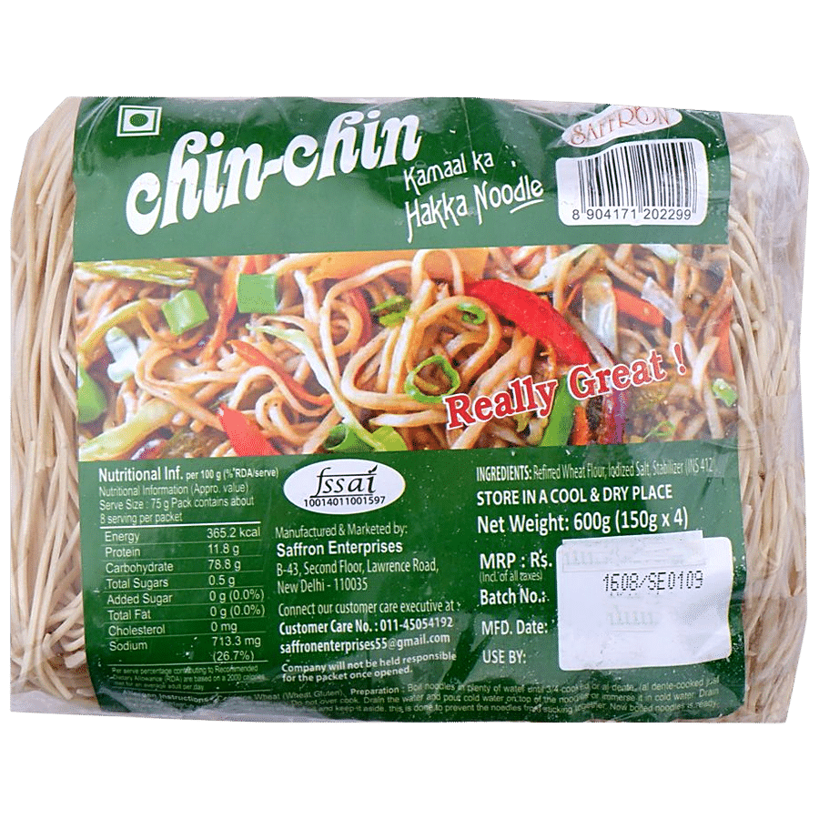 Saffron Chin Chin - Veg Hakka Noodles