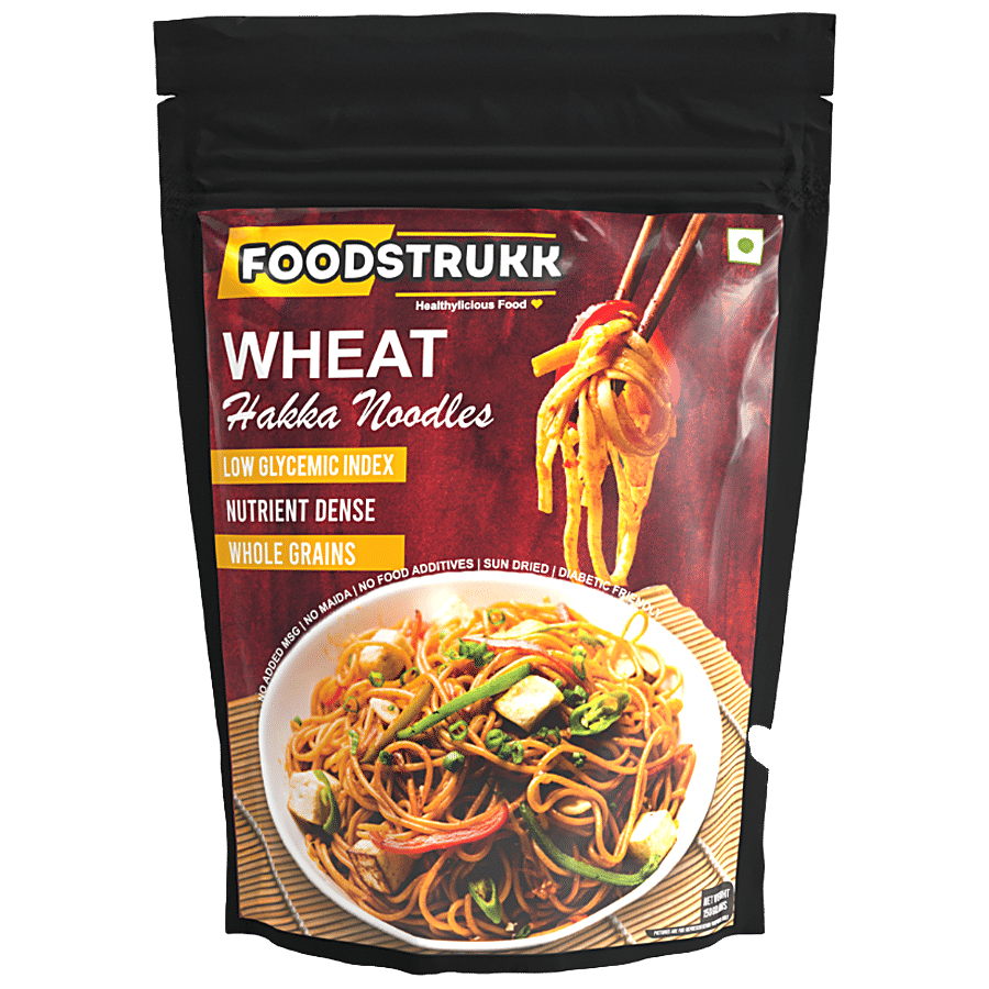 Foodstrukk Wheat Hakka Noodles - Healthy Option