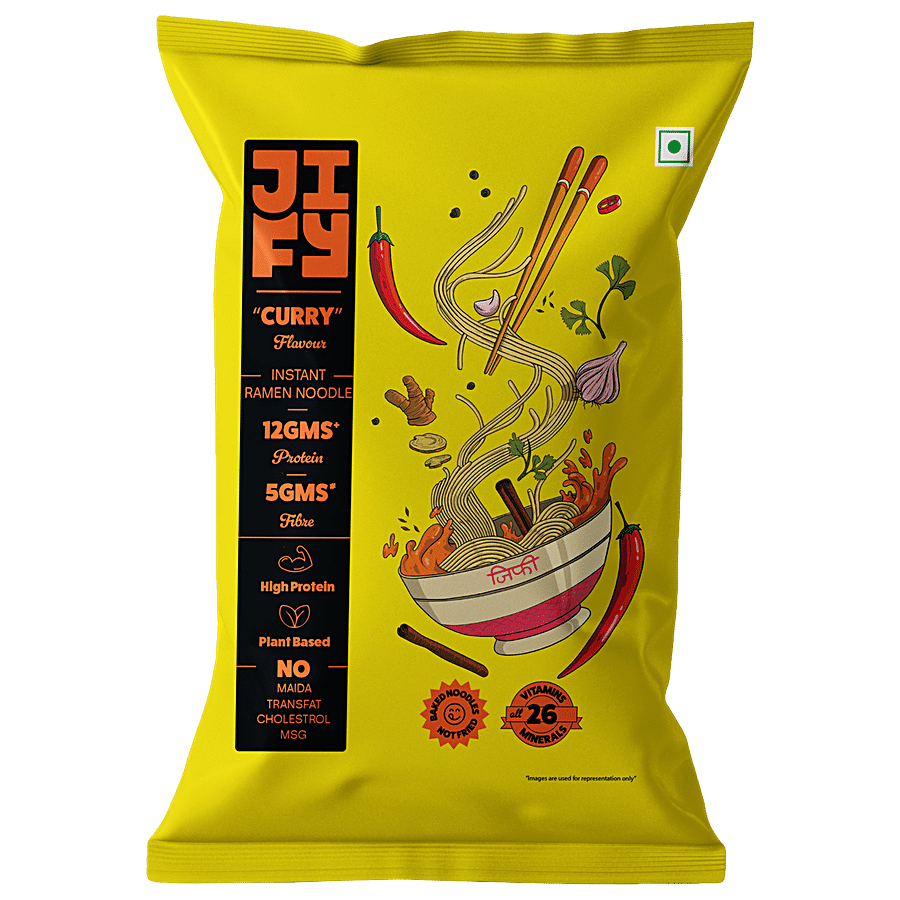 Jify Curry Flavour Instant Ramen Noodles