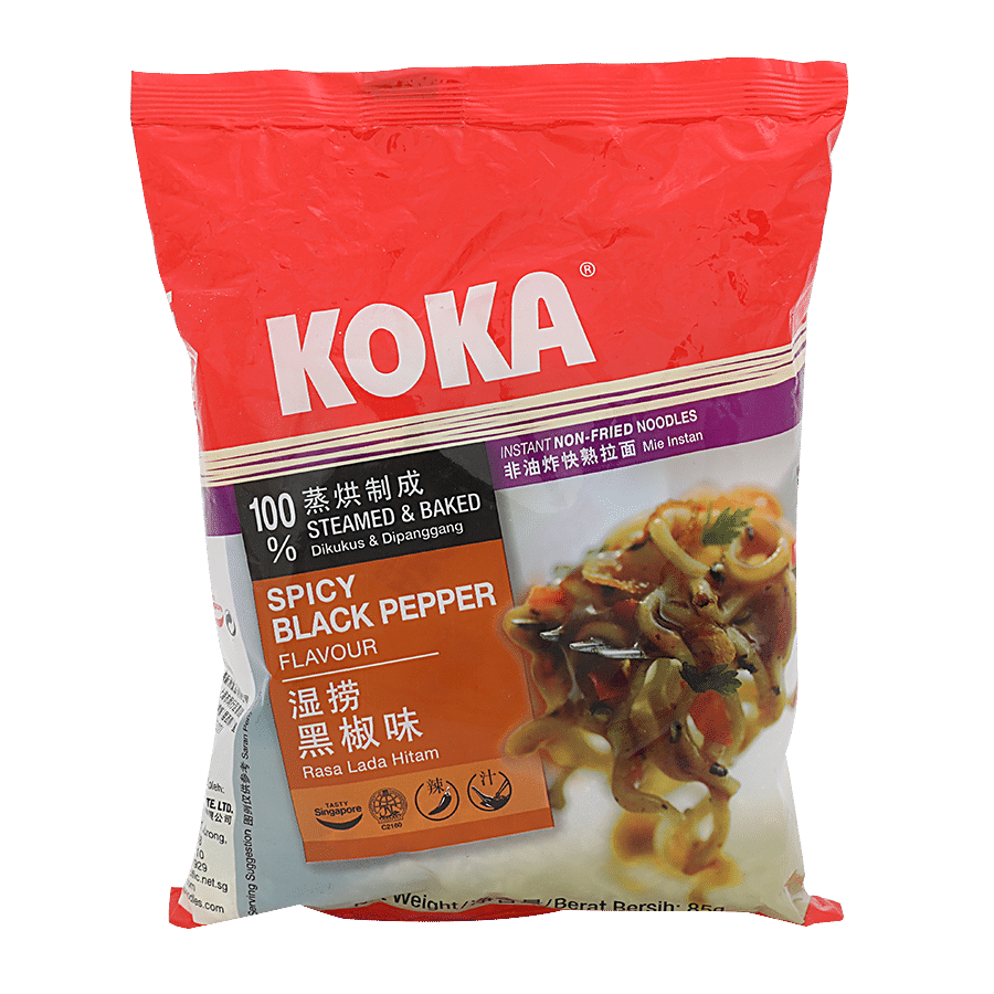 Koka Instant Noodles - Spicy Black Pepper Flavor