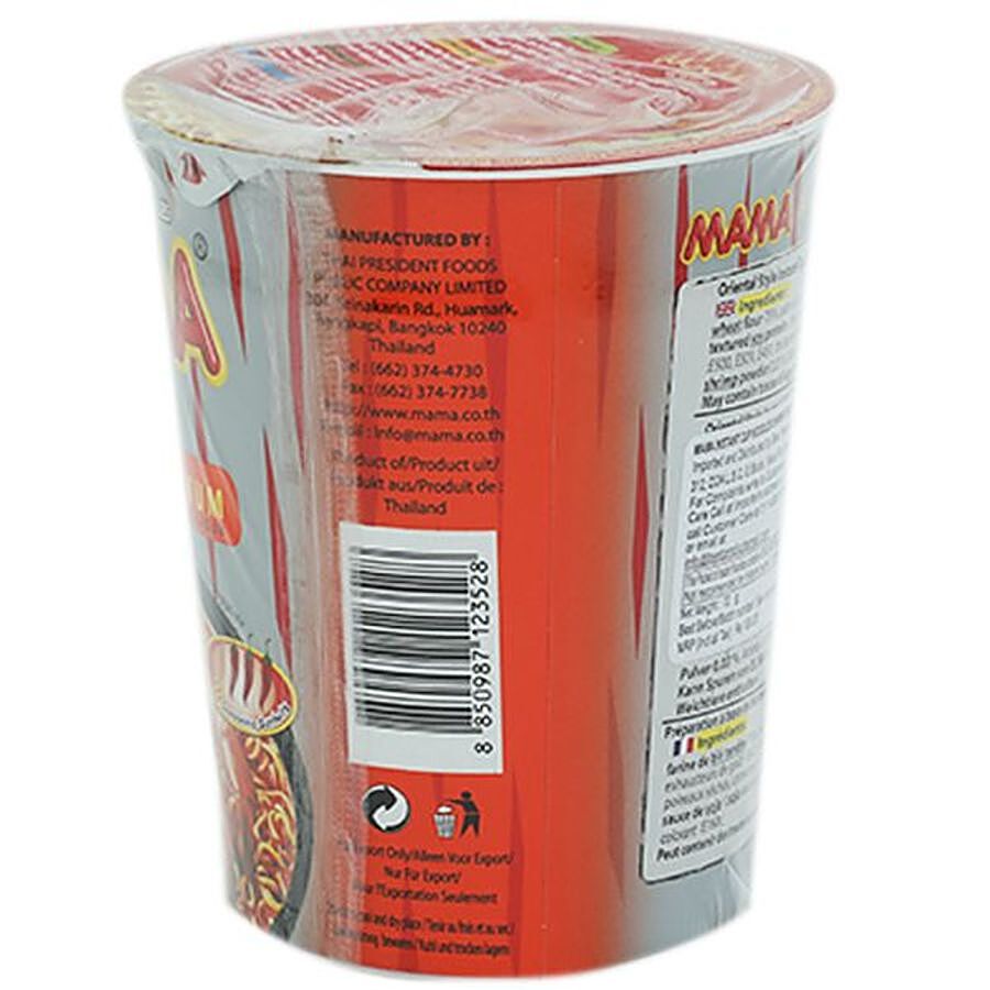 MAMA Oriental Style Instant Cup Noodles - Shrimp Tom Yum Flavour