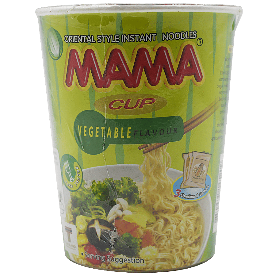 MAMA Oriental Style Instant Cup Noodles - Vegetable Flavour