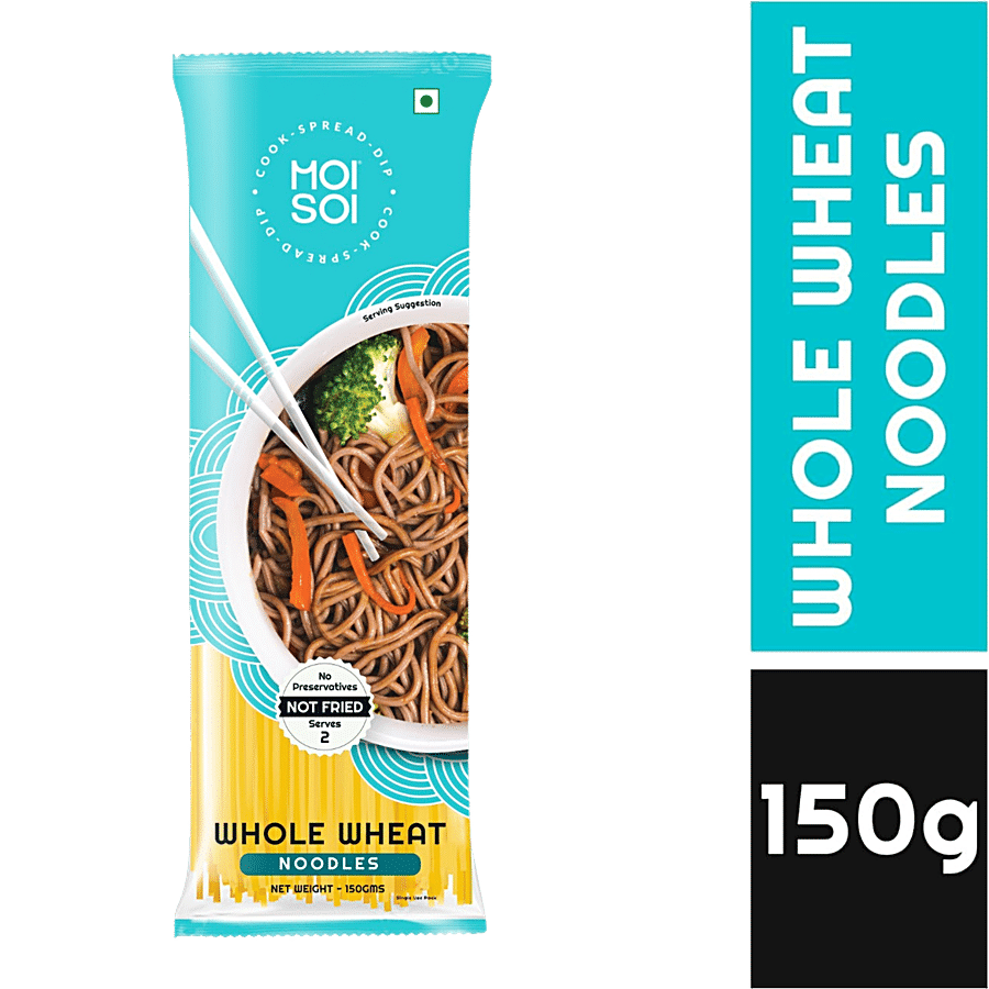 MOI SOI Whole Wheat Noodles - No Preservatives