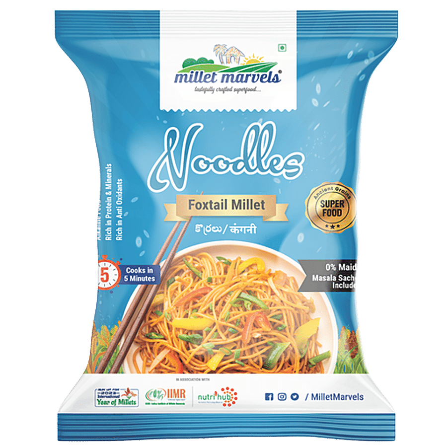 Millet Marvels Foxtail Millet Noodles - 0% Maida