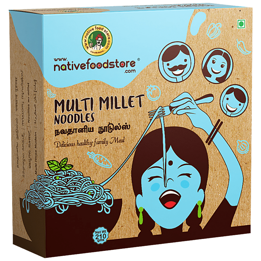 Nativefoodstore Multi Millet Noodles - Delicious