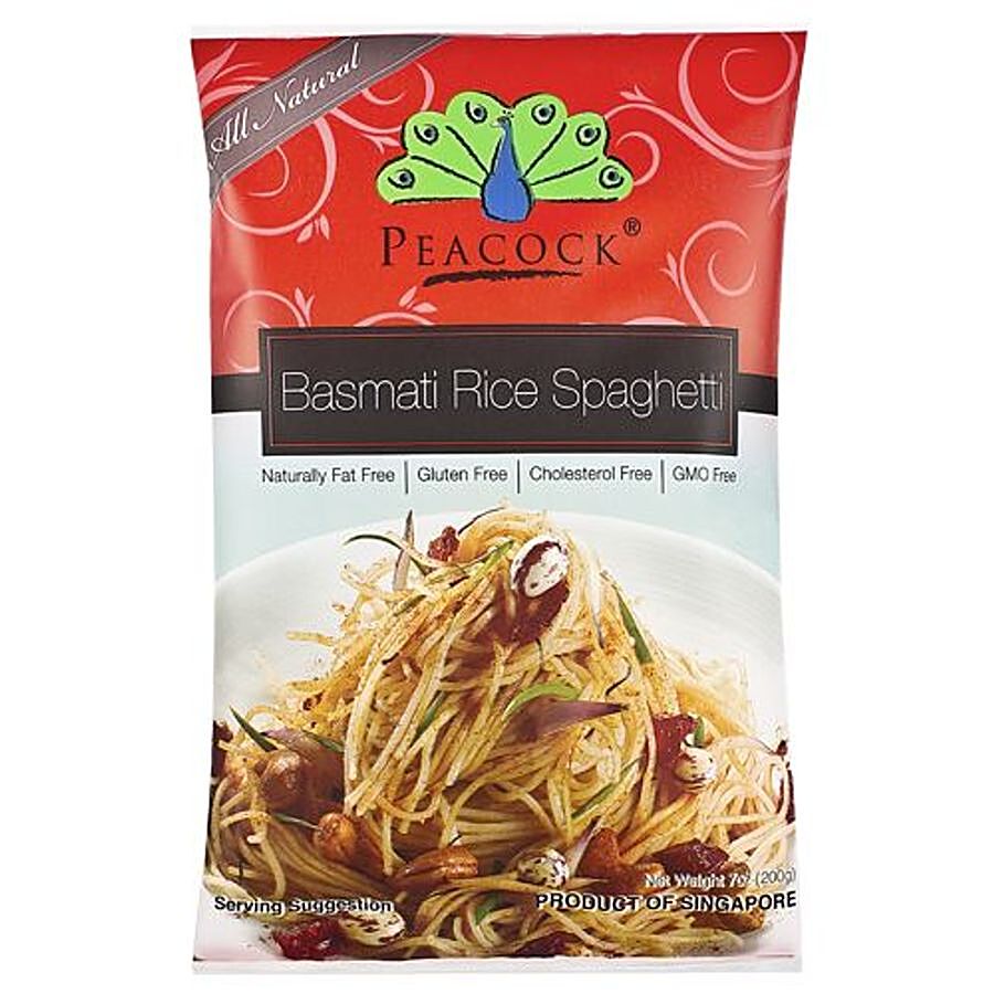 PEACOCK Rice Spaghetti - Basmati Rice