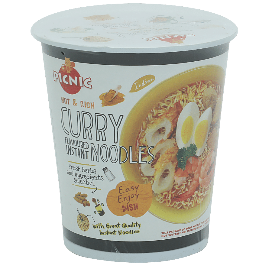 Picnic Instant Thai Noodles - Curry Flavoured