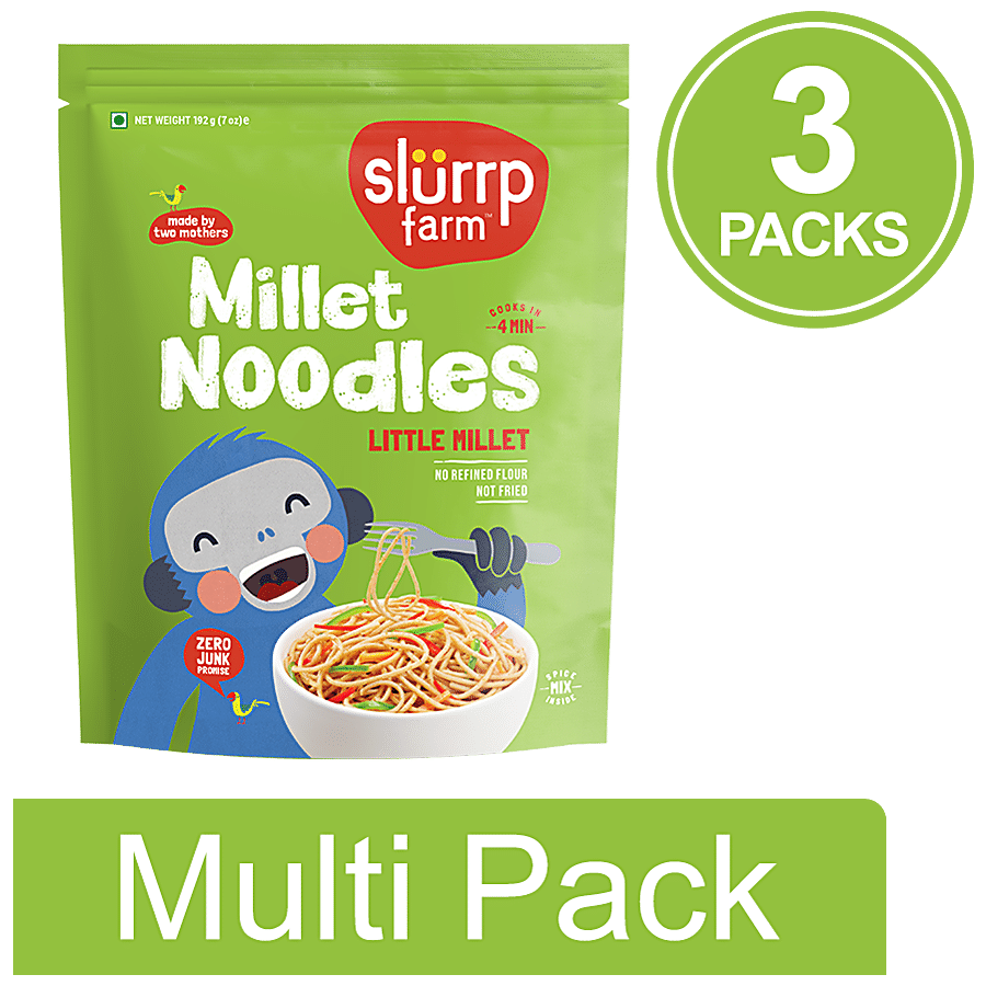 Slurrp Farm Little Millet Noodles - No Maida