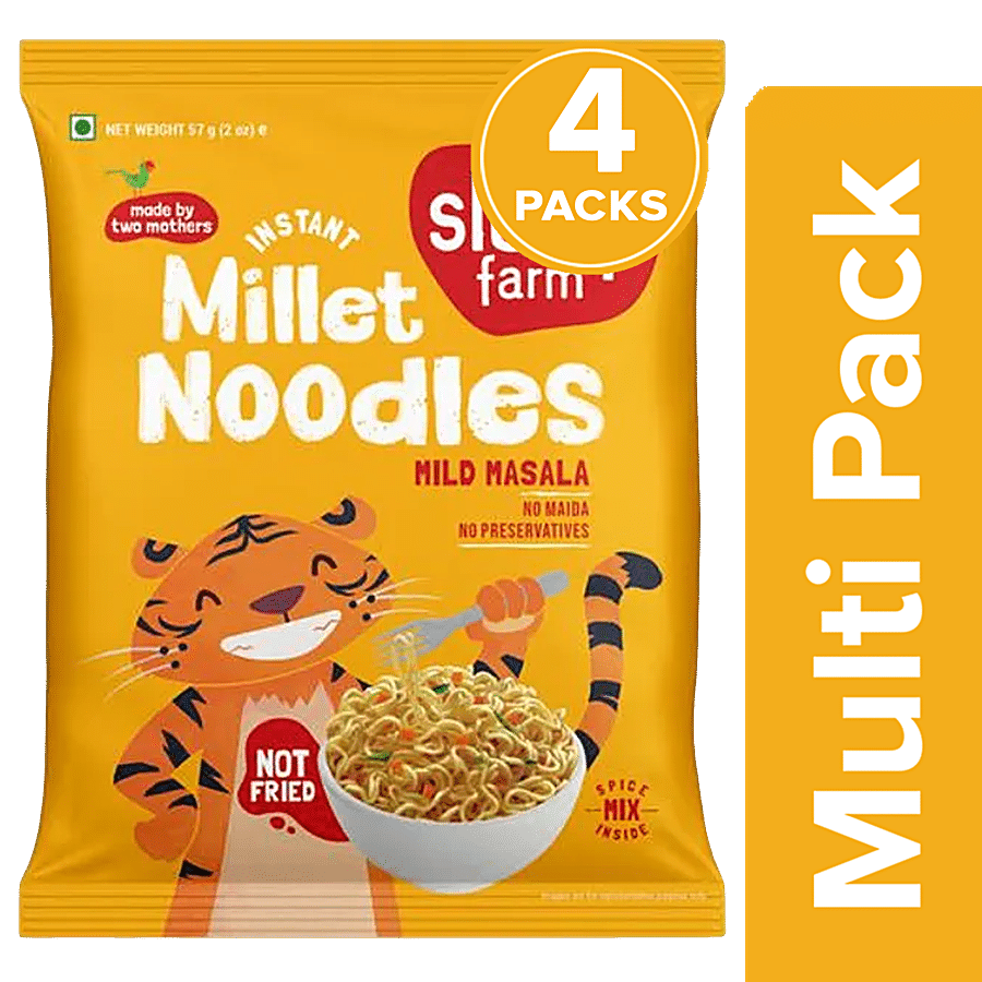 Slurrp Farm Slurrp Farm Instant Millet Noodles- Mild Masala