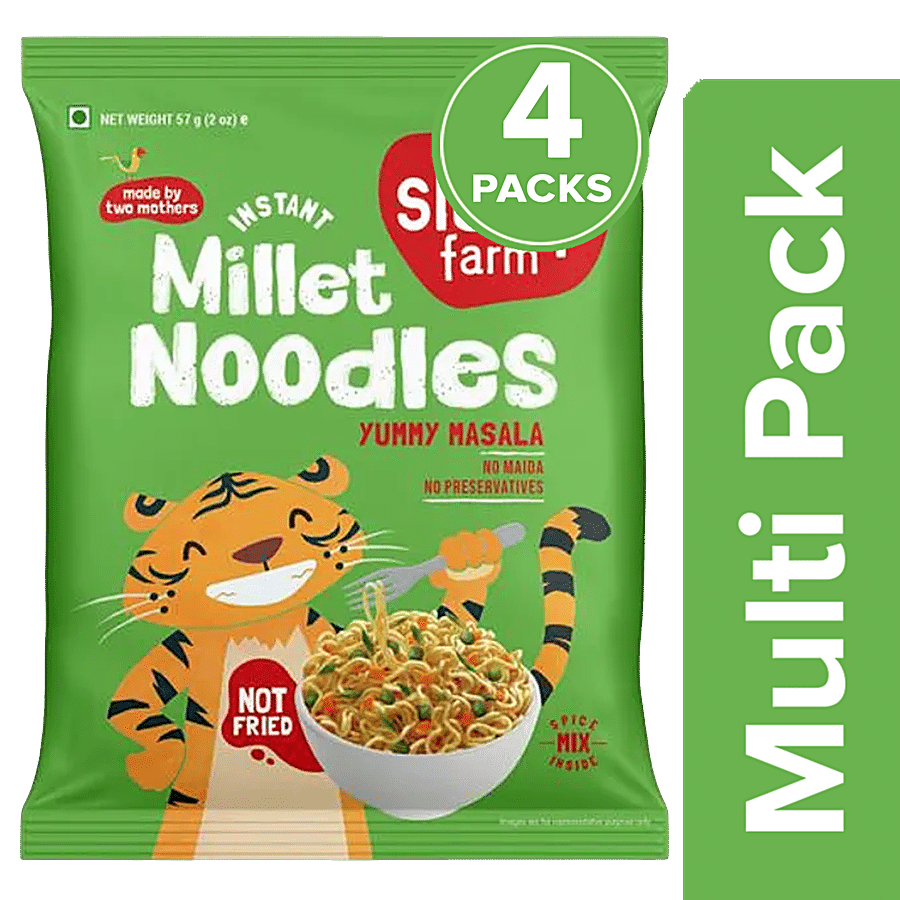 Slurrp Farm Slurrp Farm Instant Millet Noodles- Yummy Masala