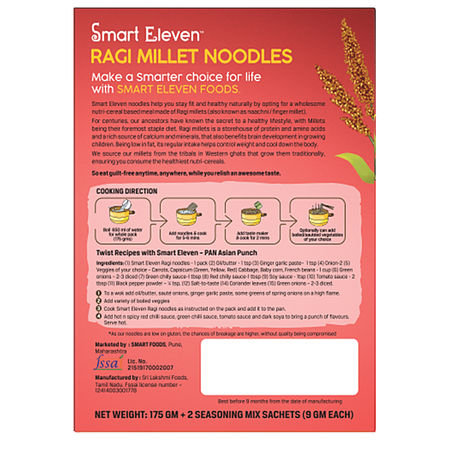 Smart Eleven Noodles - Ragi Millet