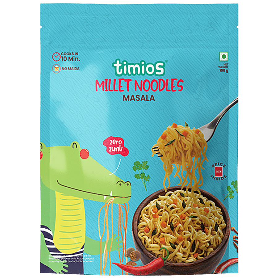 Timios Millet Noodles - Masala Flavour