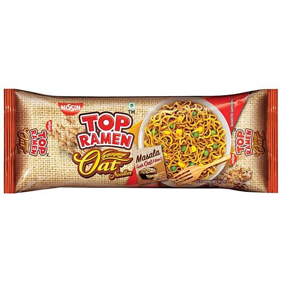 Top Ramen  Oats Noodles - Masala with Oat Fibre