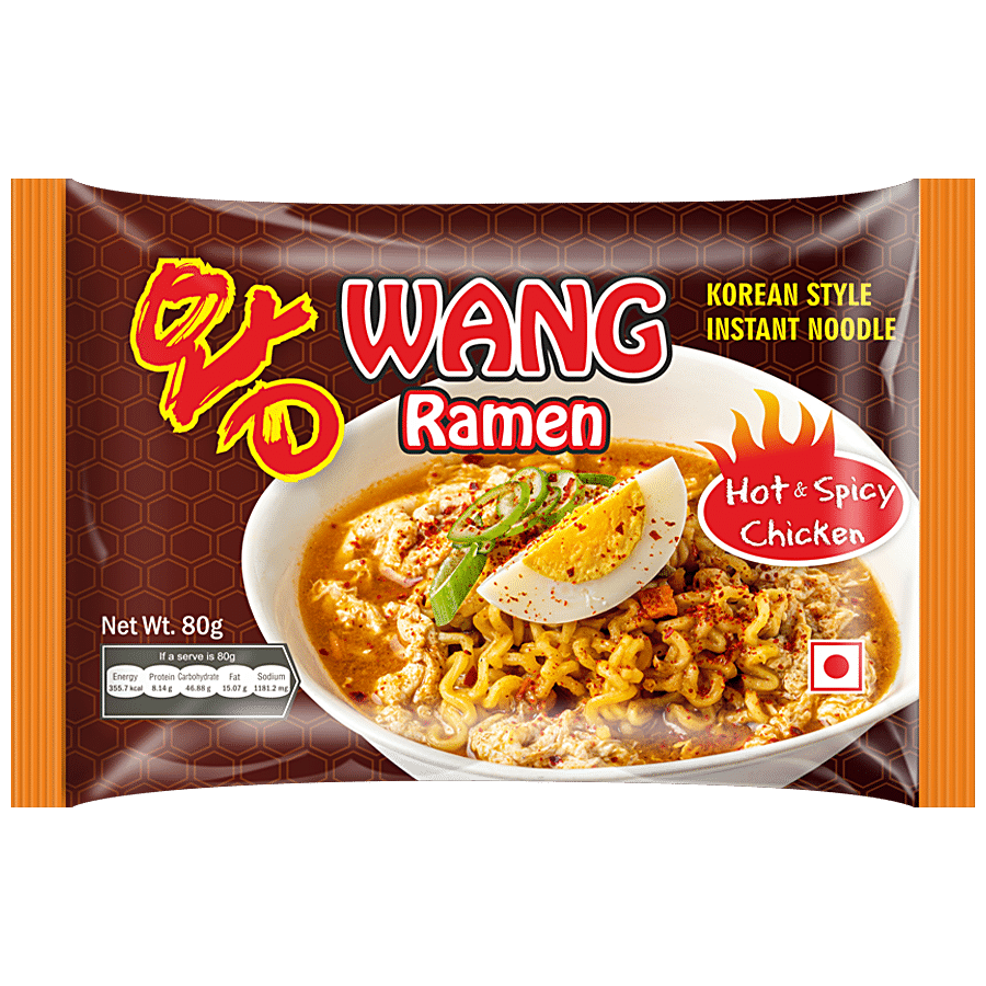 WANG RAMEN Korean Style Instant Noodle - Hot & Spicy Chicken