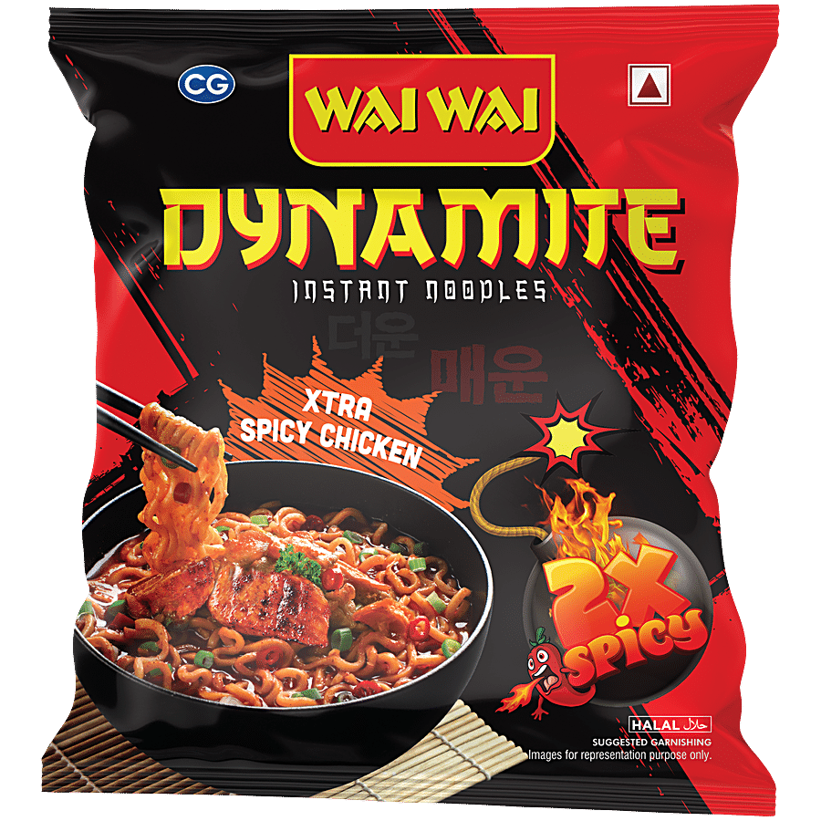 Wai Wai Dynamite - Xtra Spicy Chicken Instant Noodles