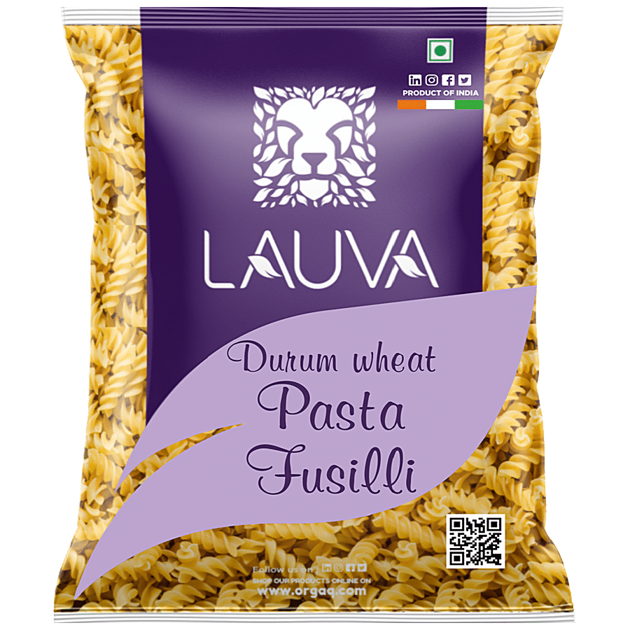 Lauva Durum Wheat Pasta - Fusilli