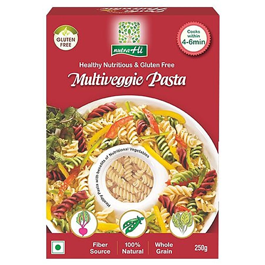 NutraHi Multiveggie Pasta - Fusilli