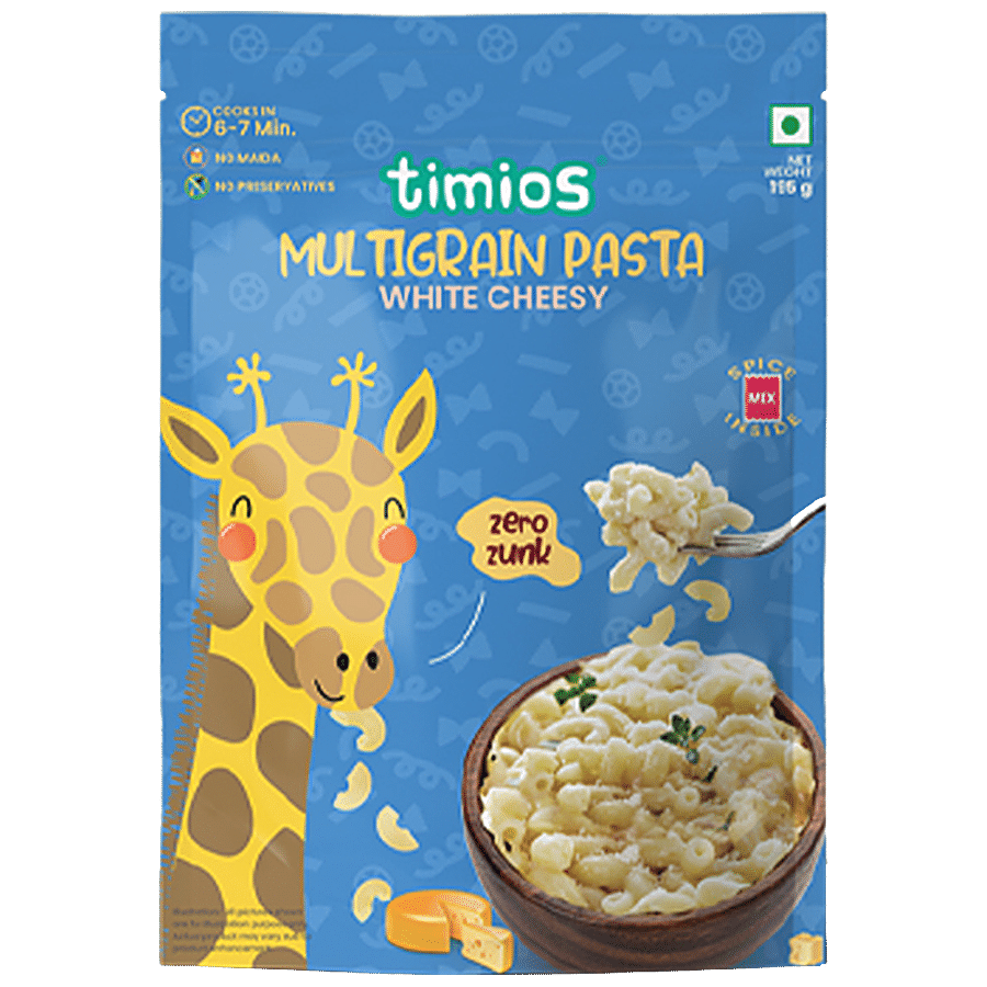 Timios Multigrain Pasta - White Cheesy