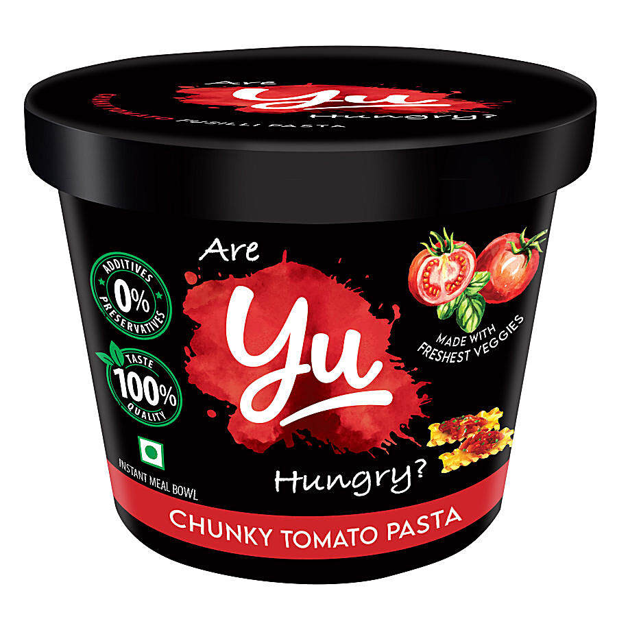 Yu Chunky Tomato Instant Cup Pasta - Wholesome