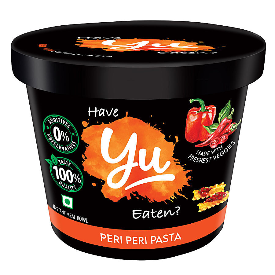 Yu Peri Peri Instant Cup Pasta - Wholesome