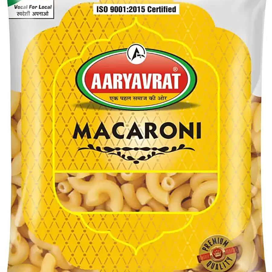 AARYAVRAT Macaroni Pasta - Good Source Of Fiber