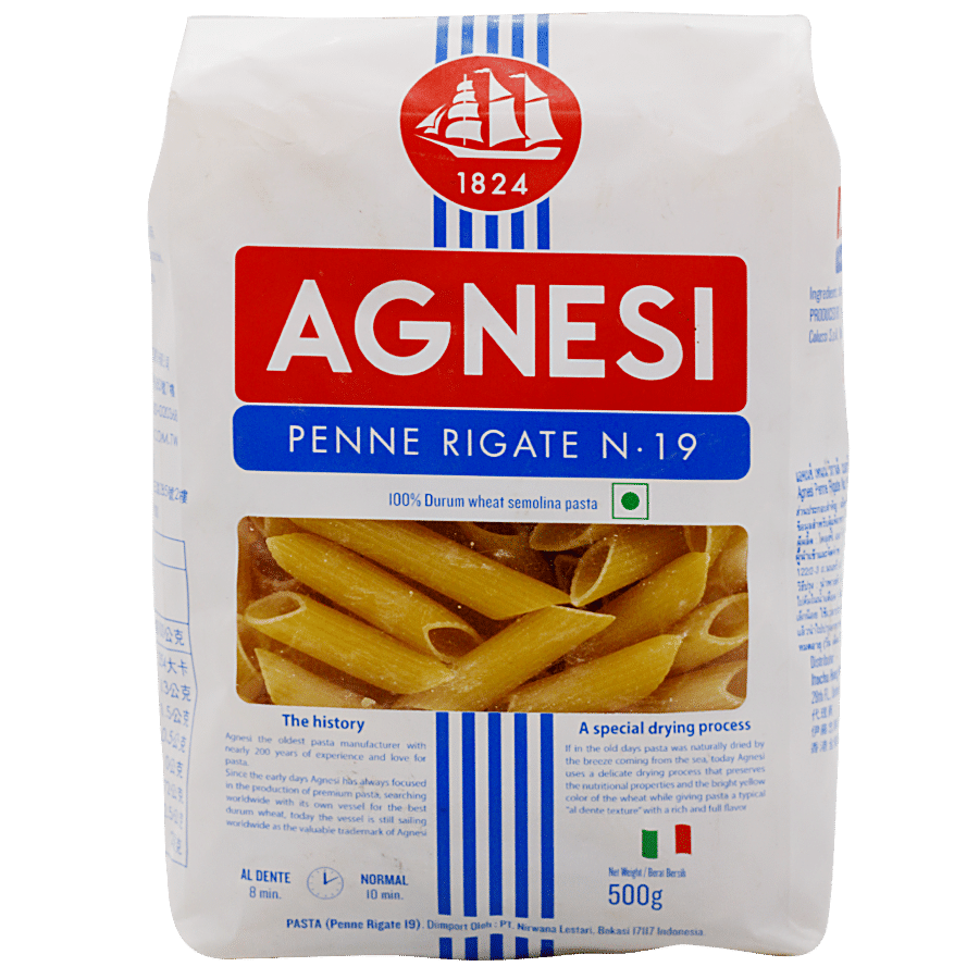 Agnesi Pasta - Le Penne Rigate N.19