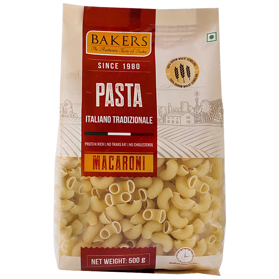 BAKERS Pasta Macaroni - Protein Rich