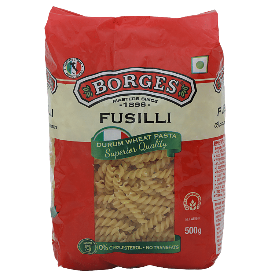 BORGES Durum Wheat Pasta - Fusilli