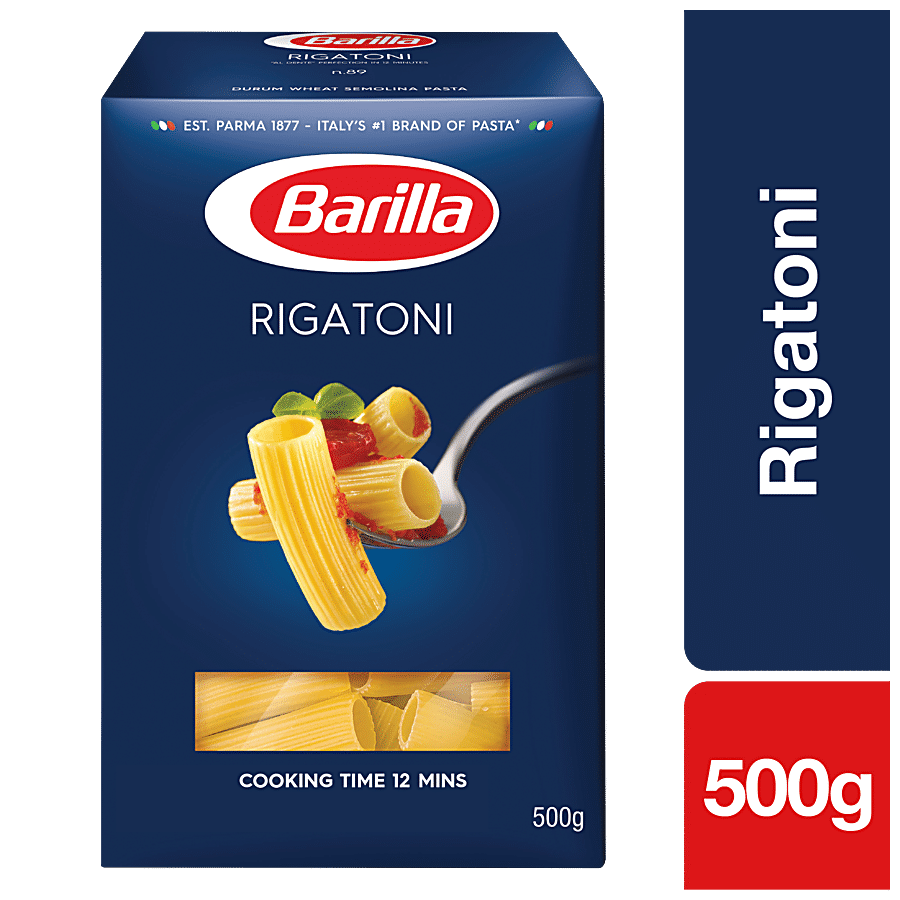 Barilla Durum Wheat Pasta - Rigatoni