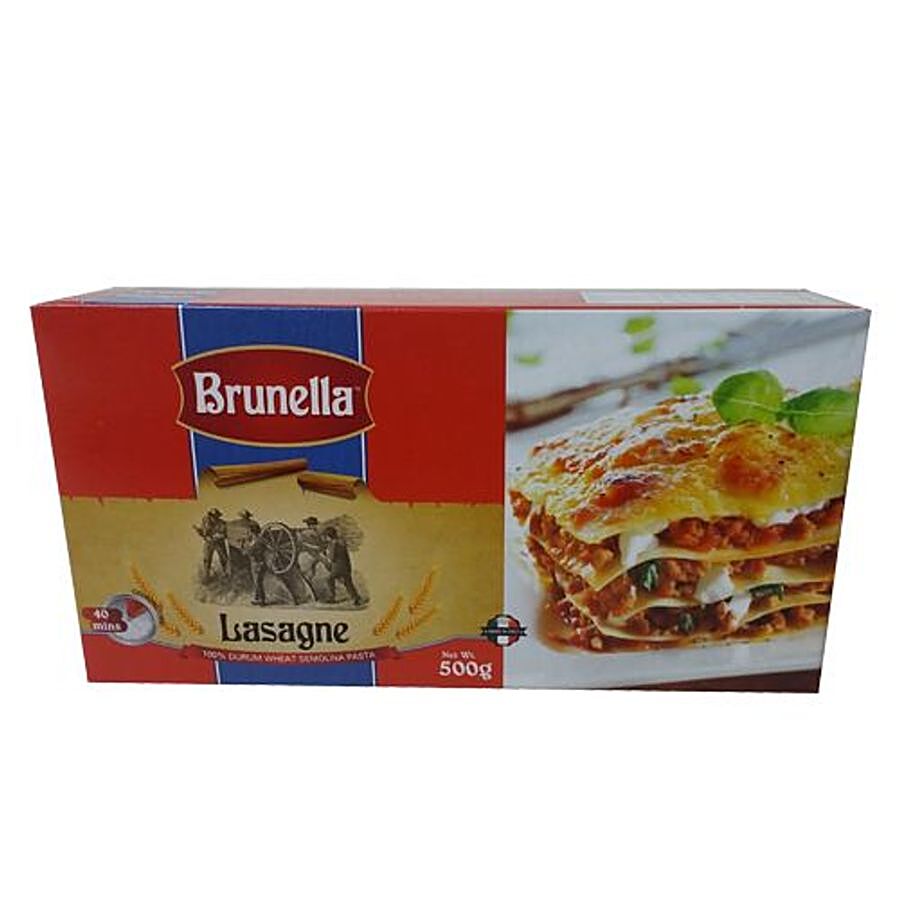 Brunella 100% Durum Wheat Pasta - Lasagne