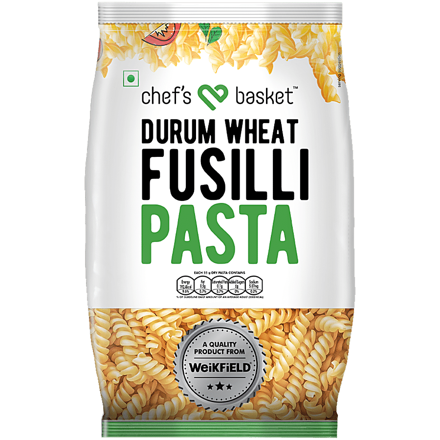 Chefs Basket Durum Wheat Fusilli Pasta