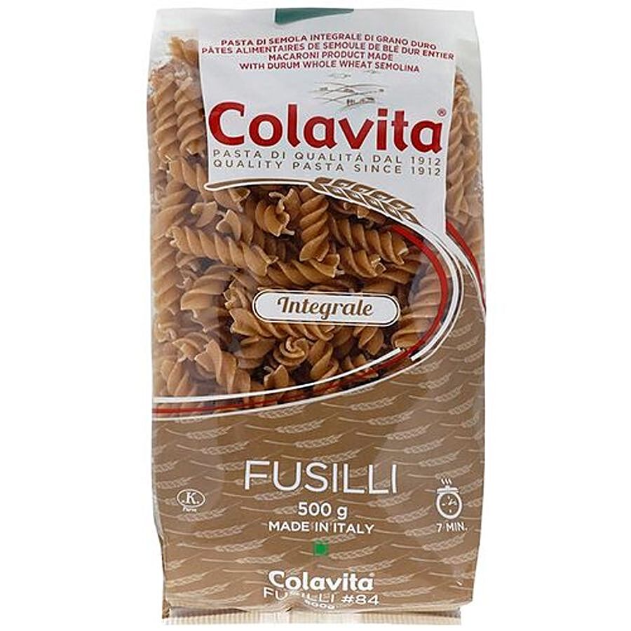 Colavita Integrale Durum Whole Wheat Pasta - Fusilli